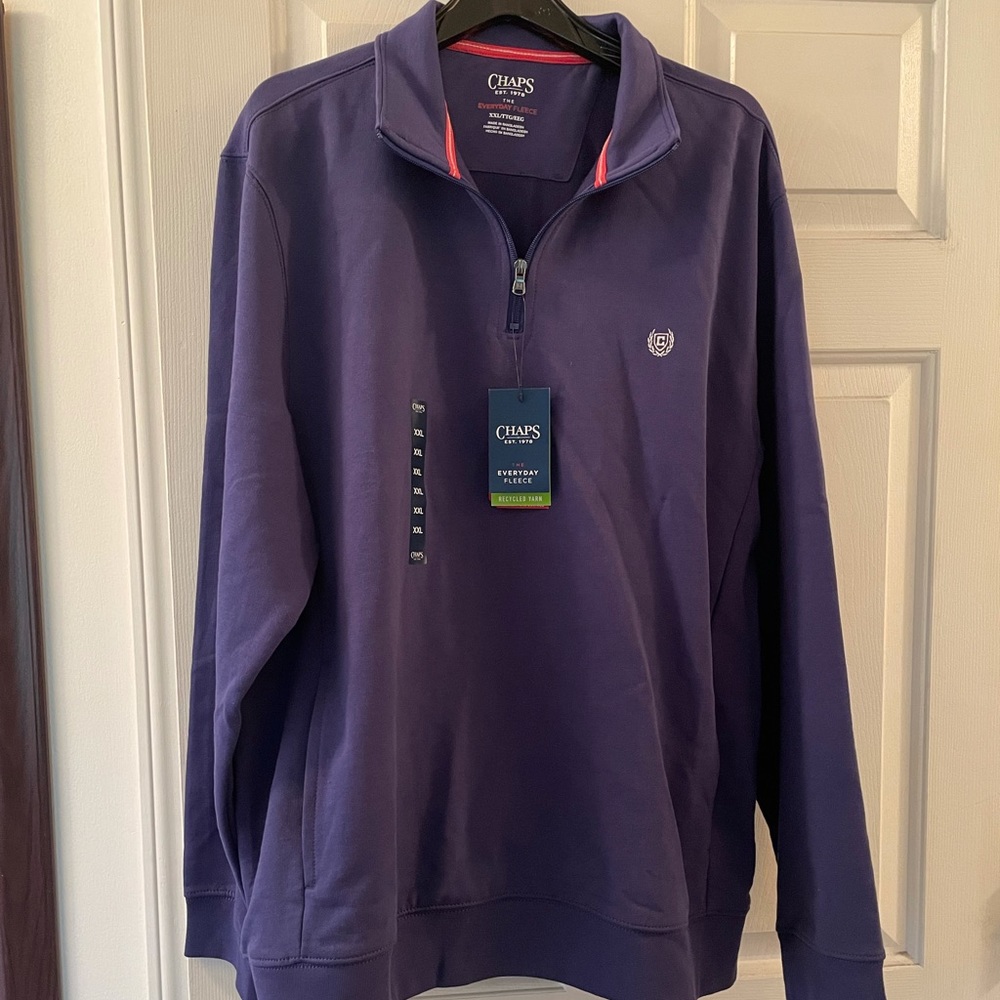 Chaps fleece pullover